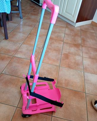 trolley per zaino scuola - pieghevole 