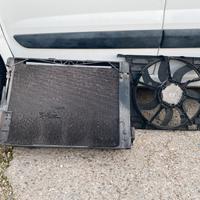 radiatore completo di ventola ed intercooler BMW F