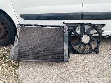 radiatore completo di ventola ed intercooler BMW F