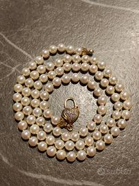 collana di perle giapponesi 
