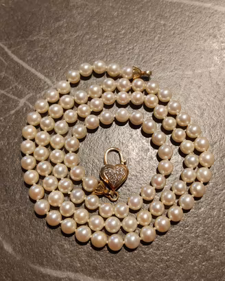 collana di perle giapponesi 