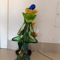 Pagliaccio vetro di murano