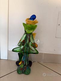 Pagliaccio vetro di murano