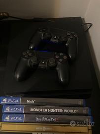 ps4,1tera,2 controller+giochi