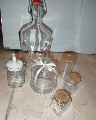 Barattoli in vetro 