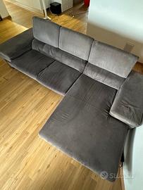Divano con chaise longue Chateau d’ax