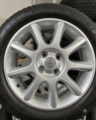 Cerchi Opel 16 con gomme termiche
