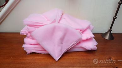 95 pezzi tulle rosa sacchettini bomboniere 