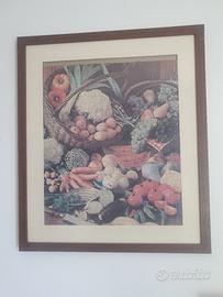 Quadro Puzzle Frutta E Verdura.
Completo di vetro 