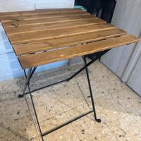 Tavolo pieghevole giardino