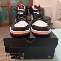 Nike Air Jordan 1 Mid White/gym Red-Black EU 43