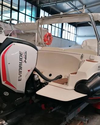 ZAR 57 W + Evinrude 150 HO G2