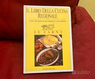 Libro cucina regionale - carni per polenta, 1988