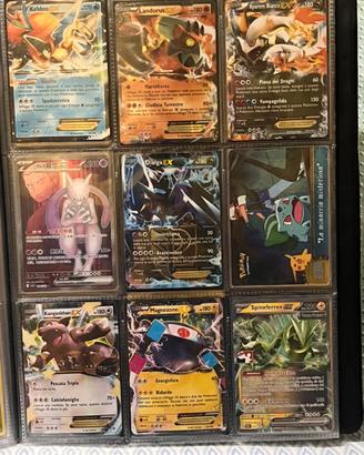 Lotto 9 carte pokemon