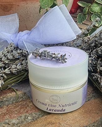 Lavanda crema viso 