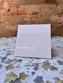 Lotto 40 piastrelle bianche