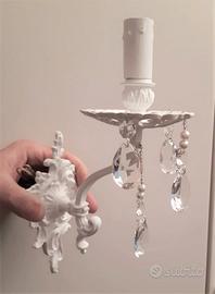 Coppia appliques shabby