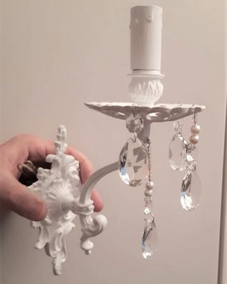 Coppia appliques shabby