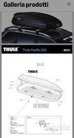 box Thule pacifico 200 410 lt