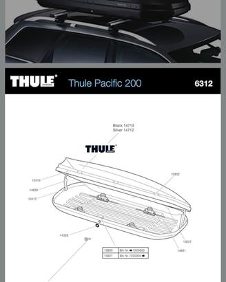 box Thule pacifico 200 410 lt
