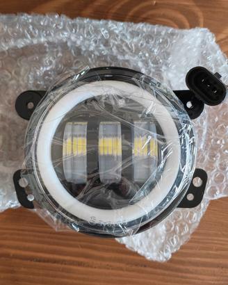 Coppia Fari Fendinebbia LED + Angel Eyes - Nuovi