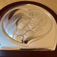 Icona Sacra Famiglia Argento