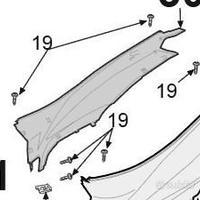 Fianco DX Peugeot Tweet 125 bronzo