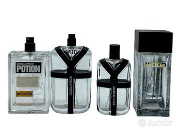 Dsquared2 bottiglie profumo vuote