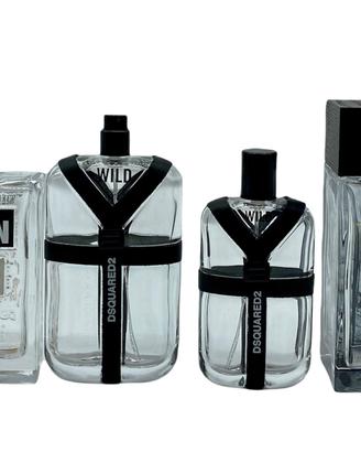Dsquared2 bottiglie profumo vuote