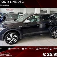VW T-Roc 2.0 TDI 150 CV DSG R-Line FINANZIABILE