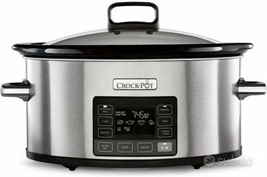 Pentola Cottura Lenta,Slow Cooker,Spegnimento Auto