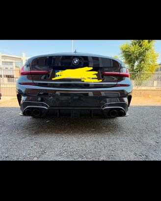 Paraurti (bmw serie 3 2021) + Diffusore (CTCarbon)