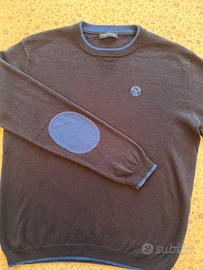 Maglione North Sails lana blu 12 anni