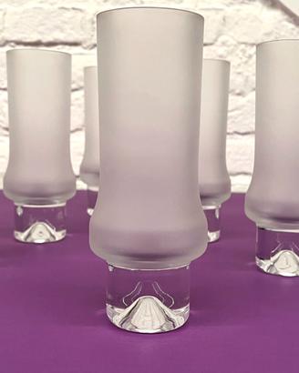 Set bicchieri vintage anni '60