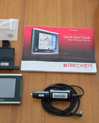 Navigatore Becker + kit auto