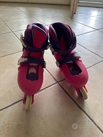 Pattini in linea bambina taglia 30-32