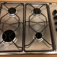 Piano cottura a gas 4 fuochi ad incastro