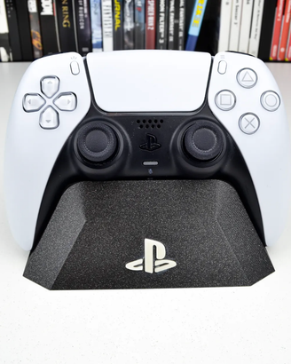 Supporto Controller PS5 Geometrico Logo play