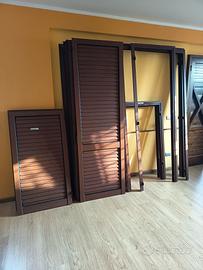 persiane in alluminio effetto legno 