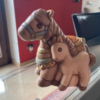 Coppia pony mamma e figlio Thun