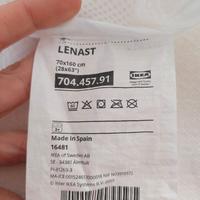 Proteggi materasso Lenast Ikea 70x160