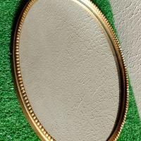 Antico Specchio con Cornice Dorata Primi Del 900