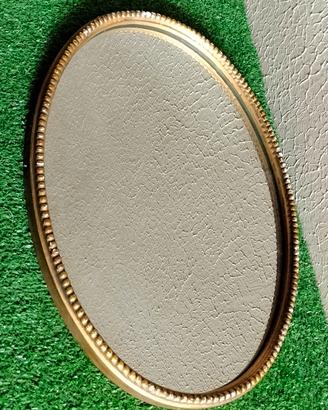 Antico Specchio con Cornice Dorata Primi Del 900