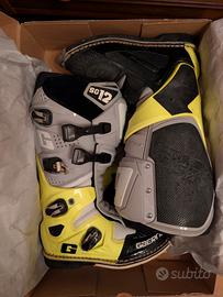 Stivali Motocross Gaerne SG 12 Giallo Fluo n. 43