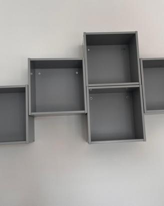 Box mensole contenitori a muro