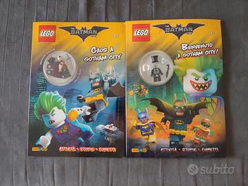 2 Libri per Bambini Lego “The Batman Movie” NUOVI