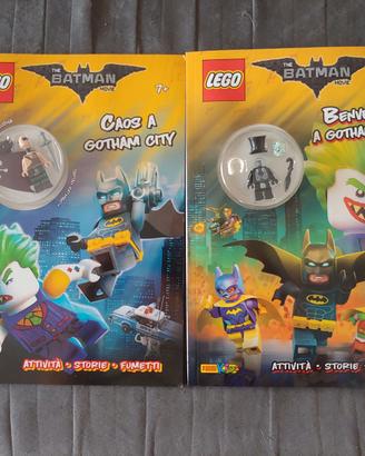 2 Libri per Bambini Lego “The Batman Movie” NUOVI