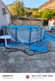 Piscina Fuori Terra 390x390x H120 cm