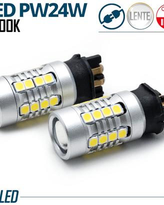 Lampadine LED PW24W CANbus Luce Bianca Potente