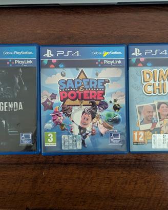 3 giochi PS4